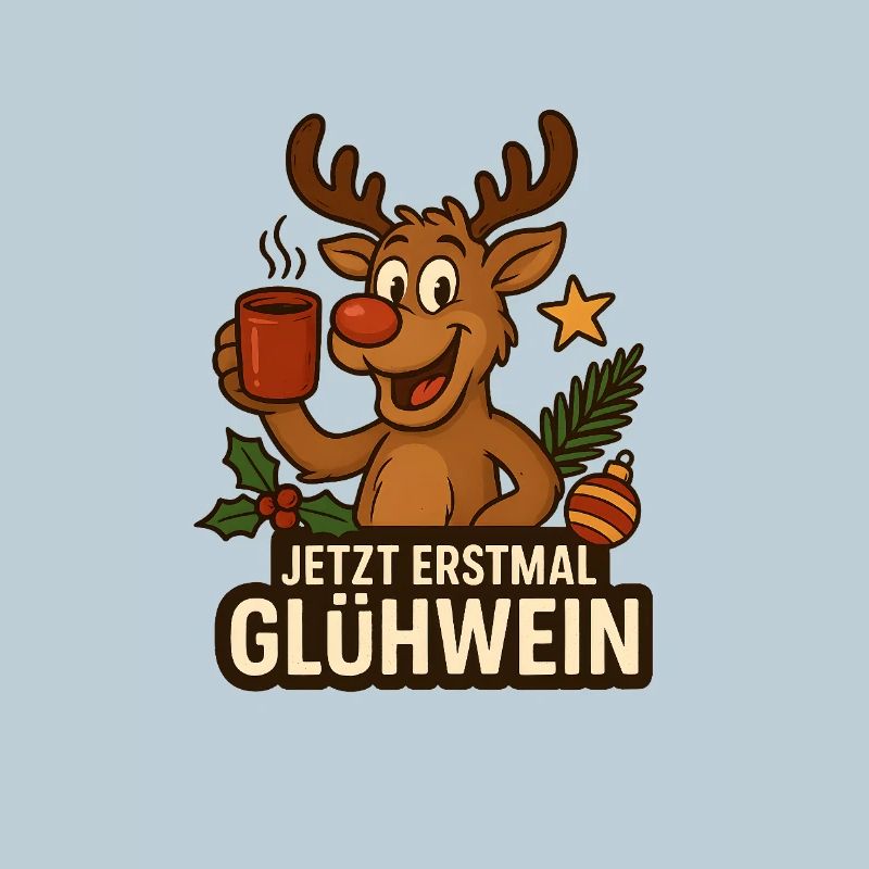 Mulled Wine Fan Reindeer