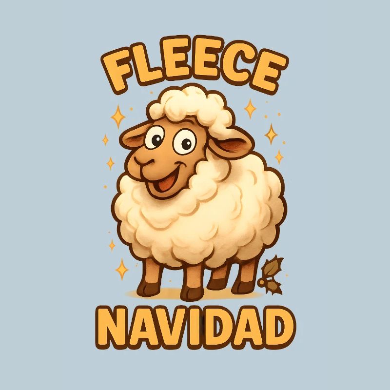 Fleece Navidad Schaf