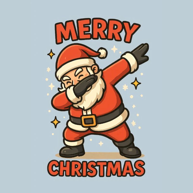 Dabbing Santa Clause