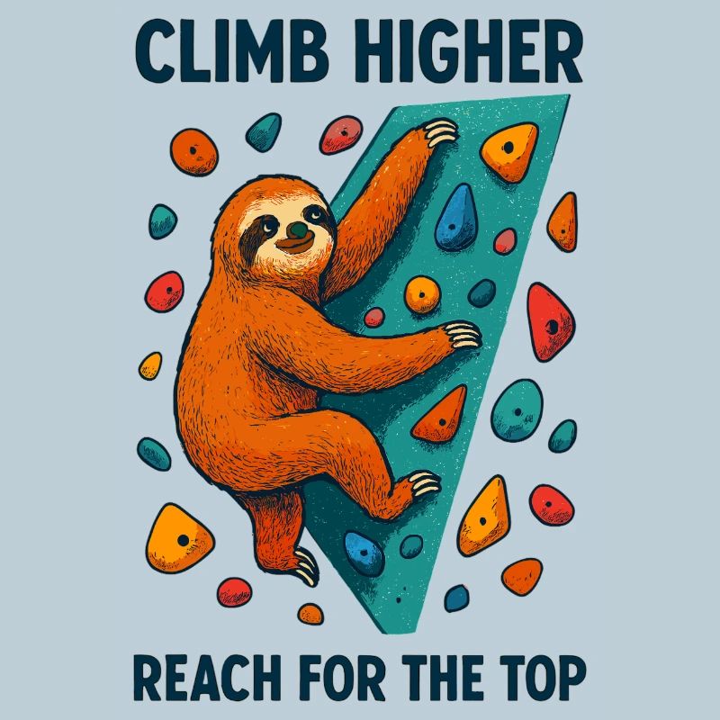 Bouldering Sloth Climbing Boulder Climber