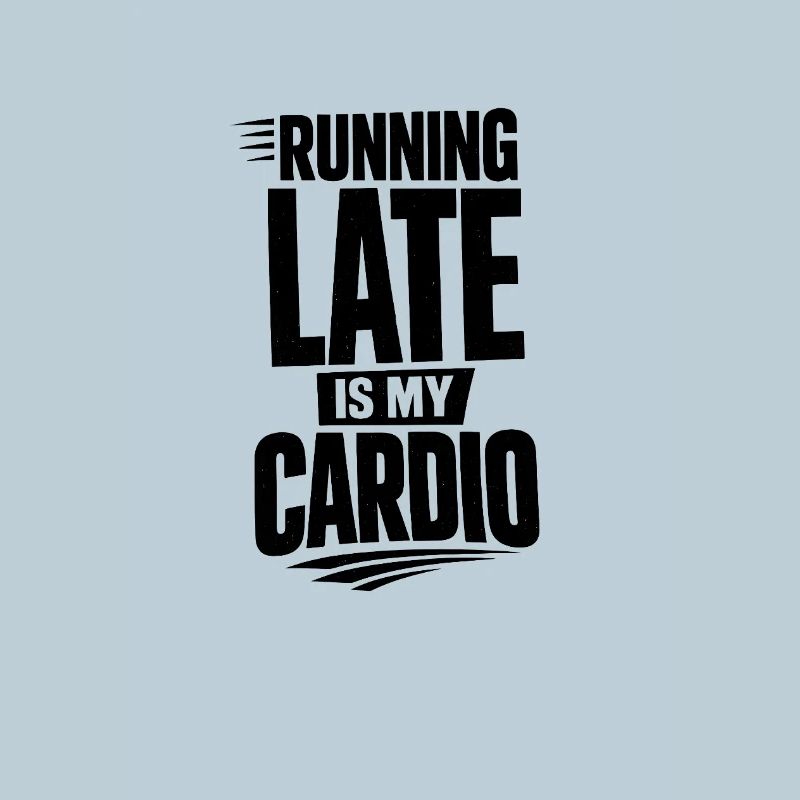 Courir en retard, c’est mon cardio