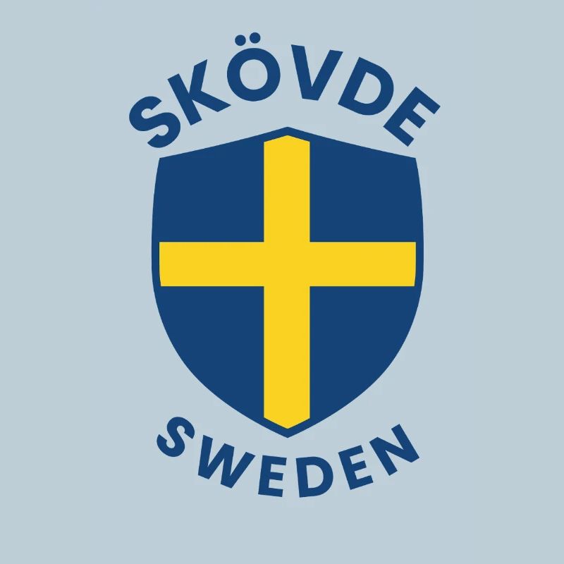 Skövde Shield Emblem Print