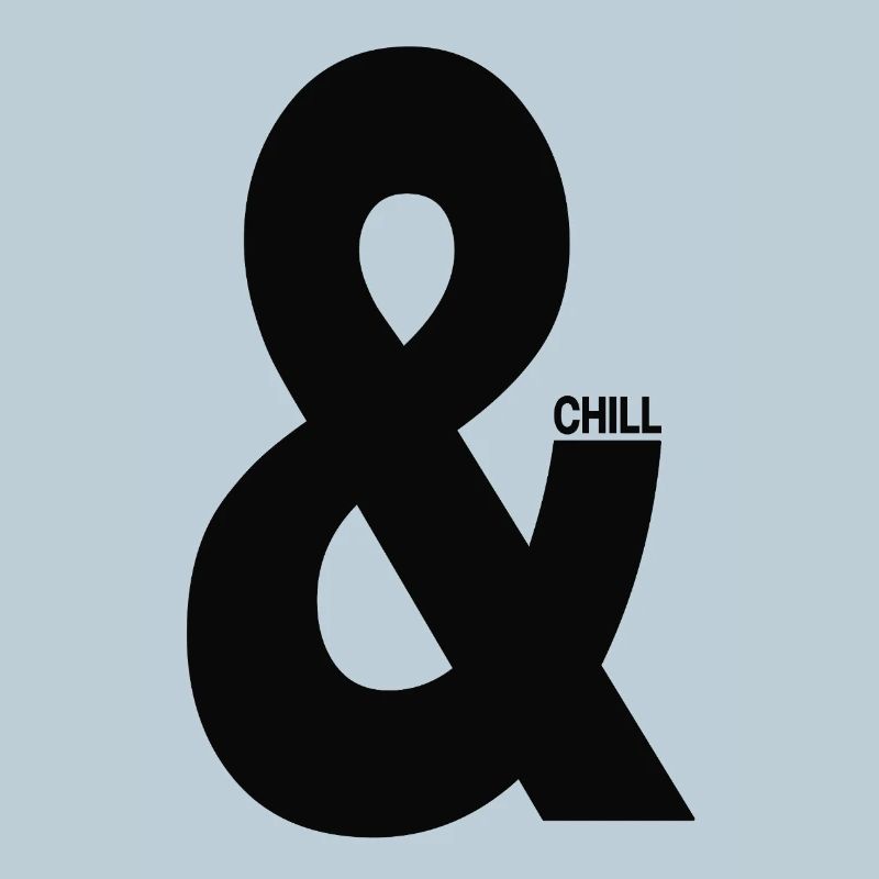 Et & Chill Typographie Minimale