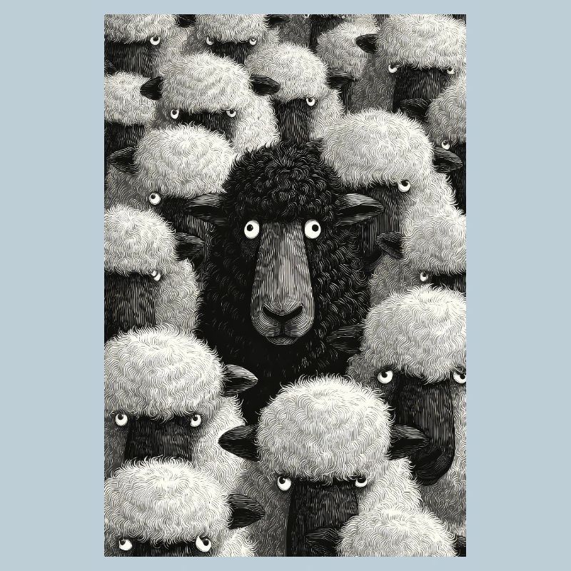 Midnight Herd Portrait