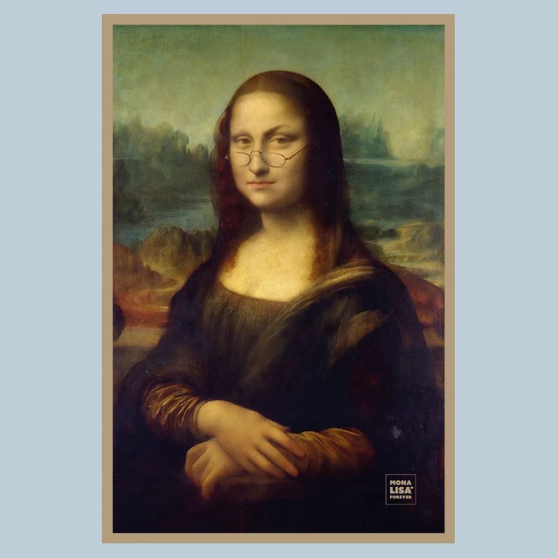 Mona Lisa suspicious judgmental