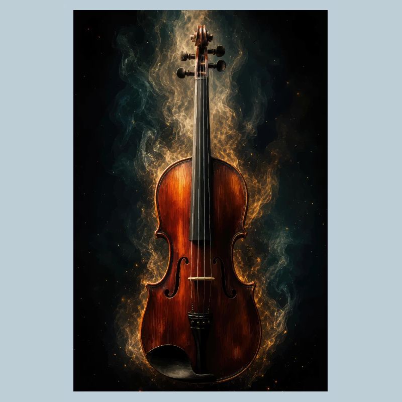 Flamebound Violin Glow