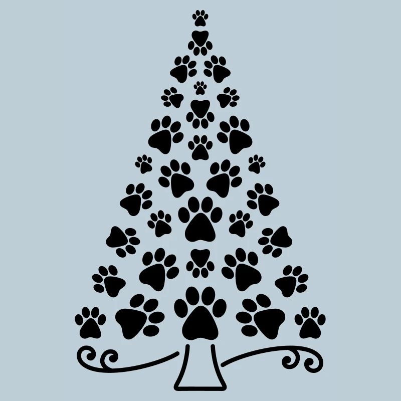 Weihnachtsbaum Pfote