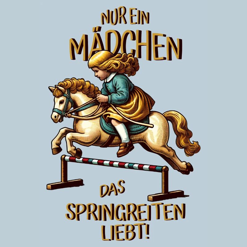 Kinder Springreiten