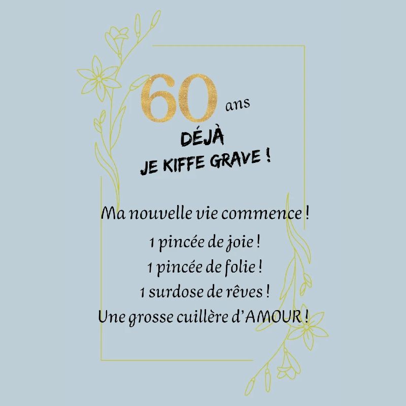 60 ans déjà !