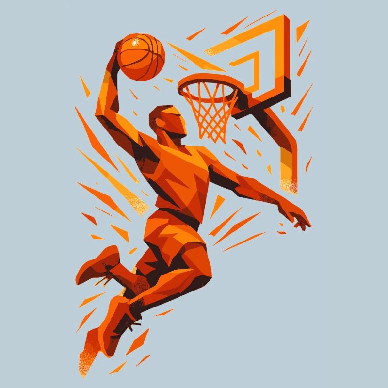 Basketball Slam Dunk Throw Player Dunking Gift