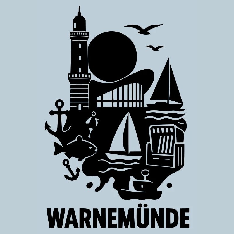 Warnemünde Silhouette
