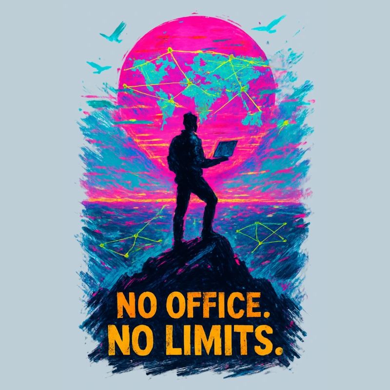 Télétravail Pas de bureau pas de limite