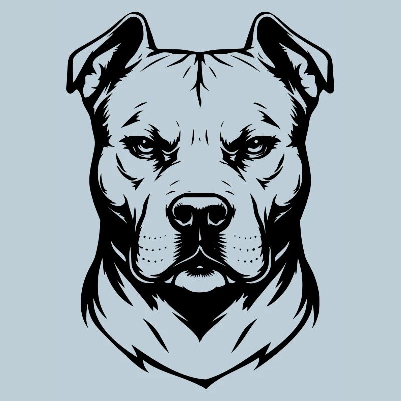 Pitbull Design schwarz