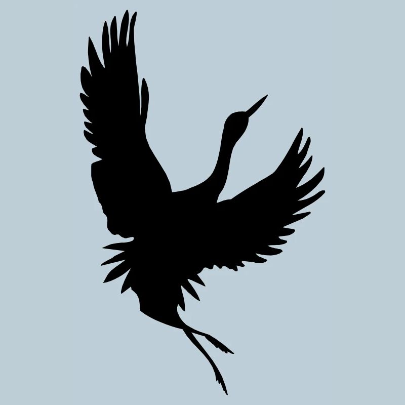 Figure d’ombre de grue