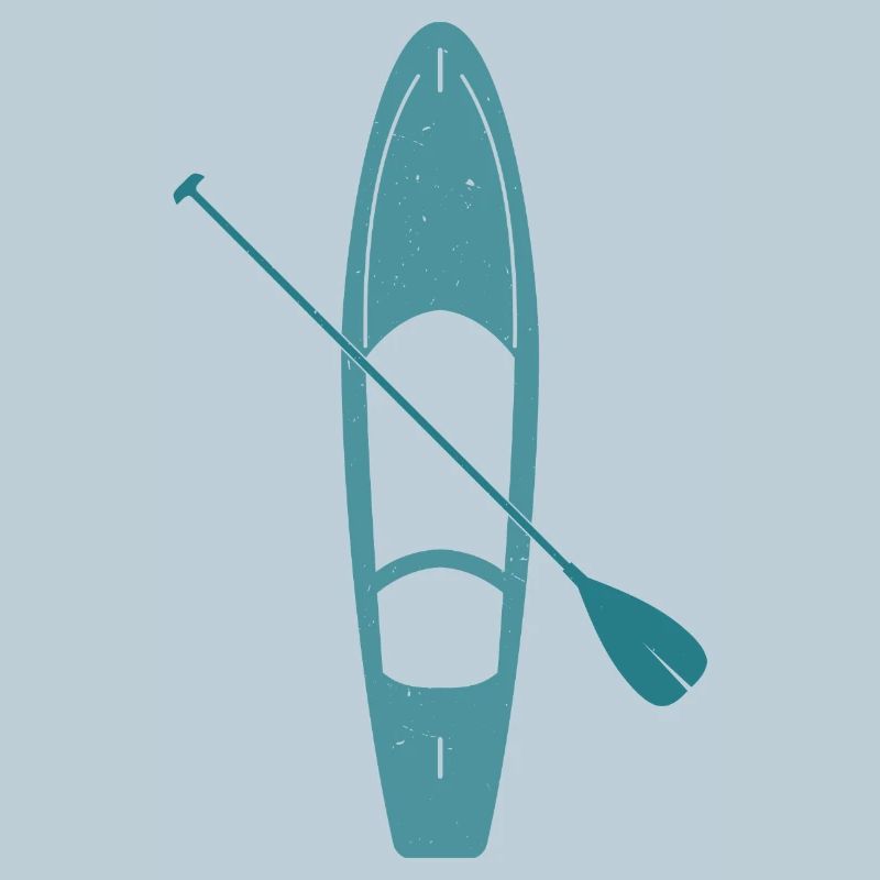 Standup Paddleboard Silhouette