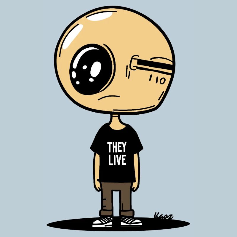 Garçon zombie animé