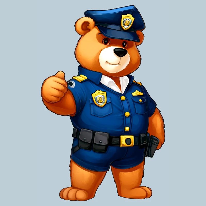 Bären Polizei