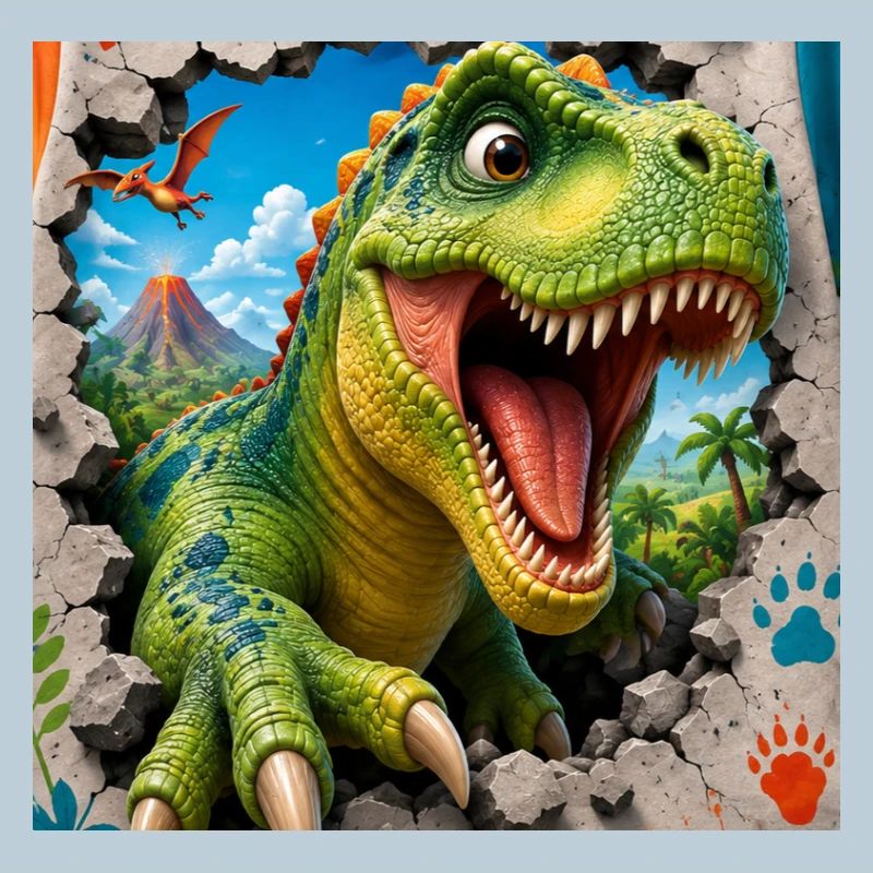 Percée de Dino : Aventure verte Dino