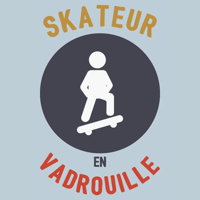 Skateboarder im Mopp