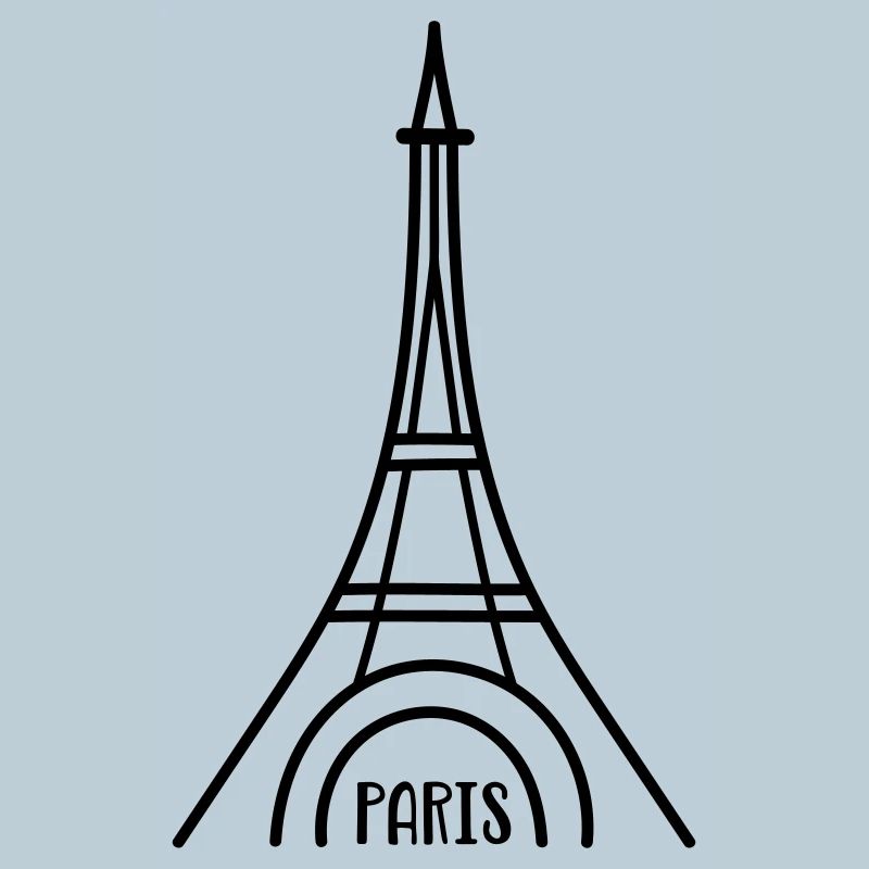 Paris mit Eiffelturm