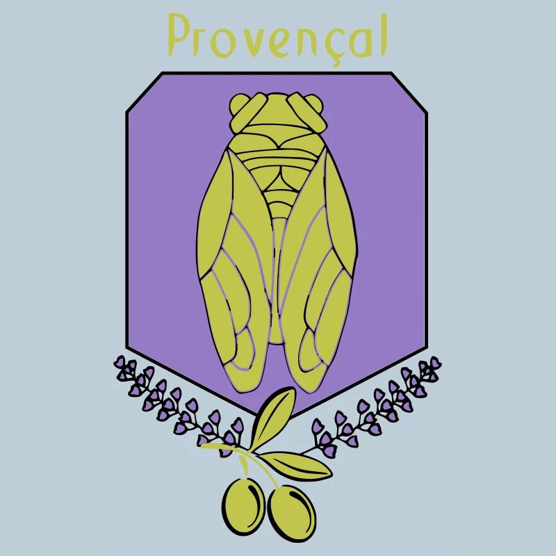 cigale Provençale avec Olives