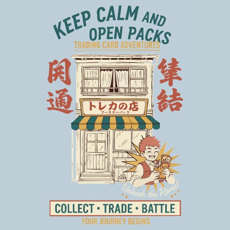 Keep Calm And Open Packs Sammelkartenabenteuer