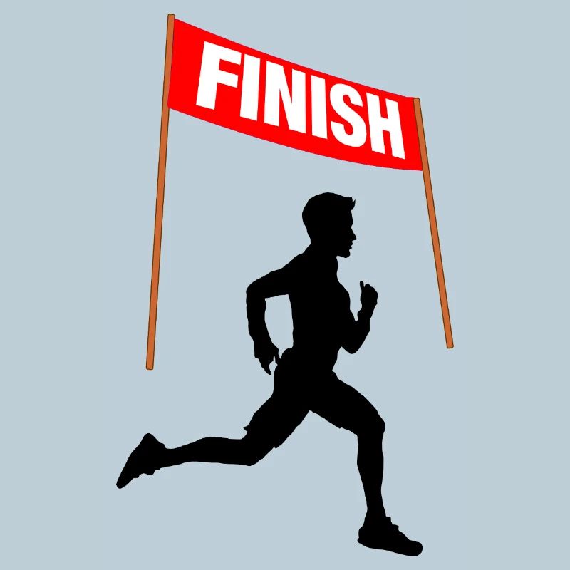 Arrivée du coureur – Victory Run