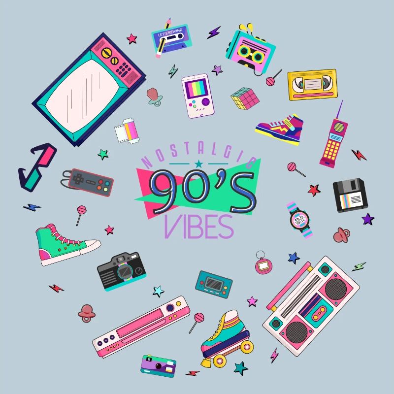 Nostalgic 90s vibes