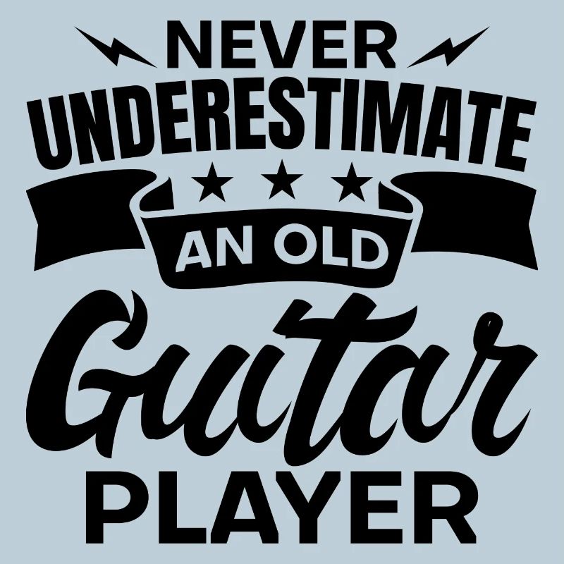 Alter Gitarrist