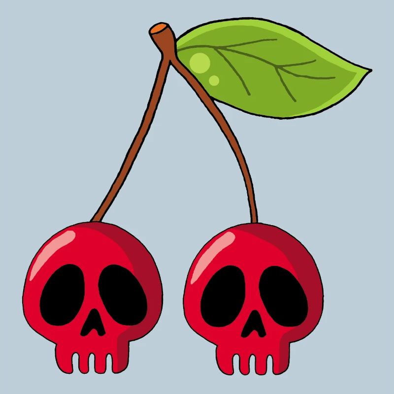 Cherry skulls
