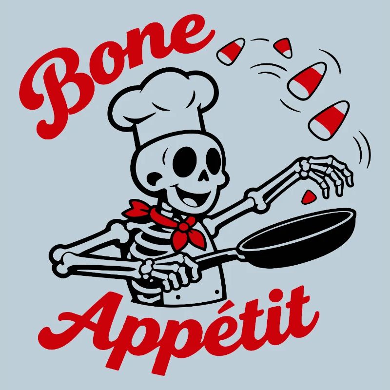 Conception de t-shirt Skull Chef