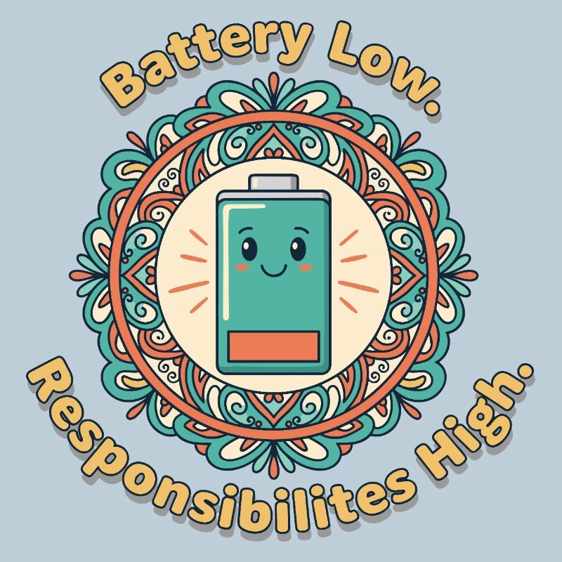Battery Low Mandala