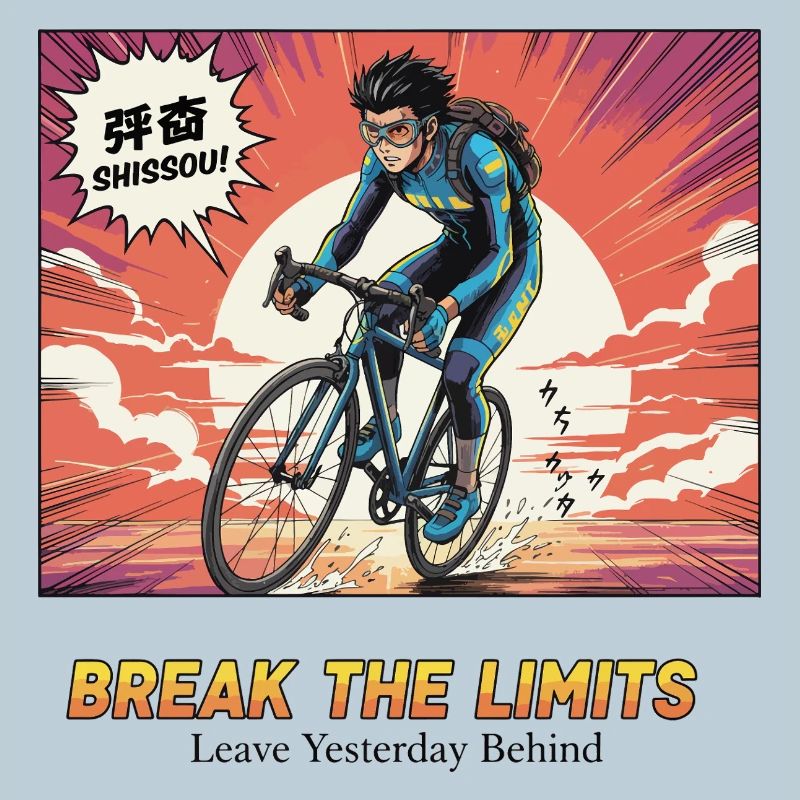 Héros du cyclisme Break The Limits