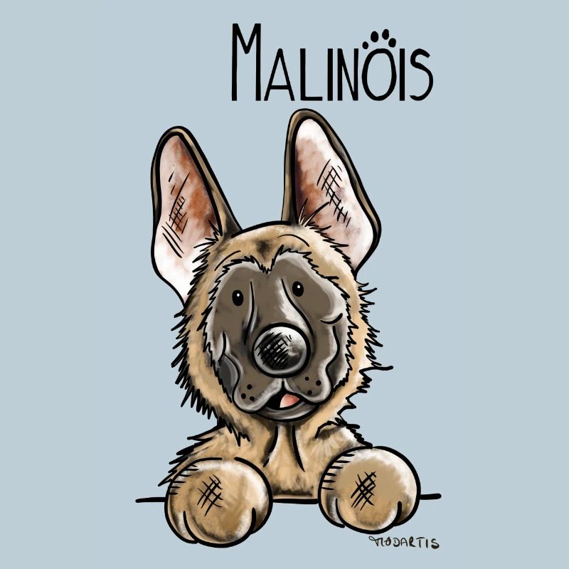 Sweet Malinois - Dog - Dogs - Comic