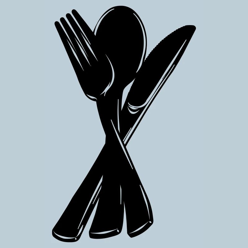 Knife fork and spoon