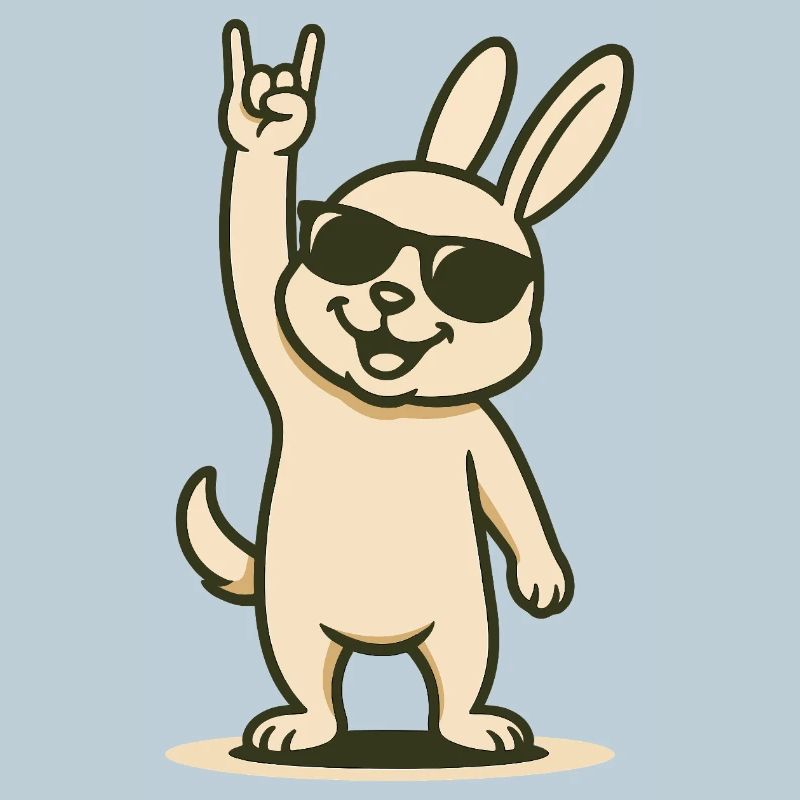 Rocker-Hasi mit Style