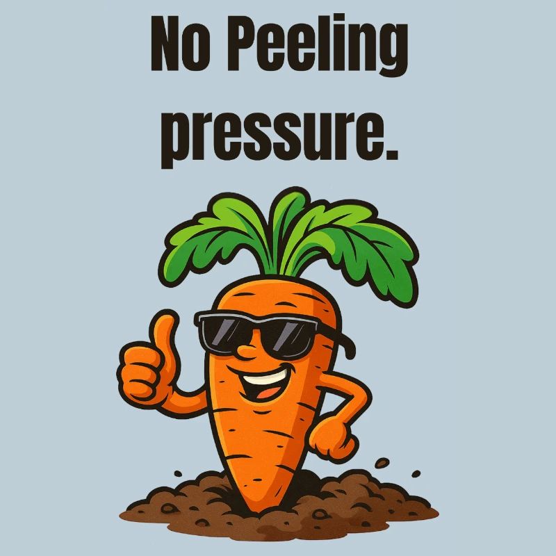 No peeling carrot