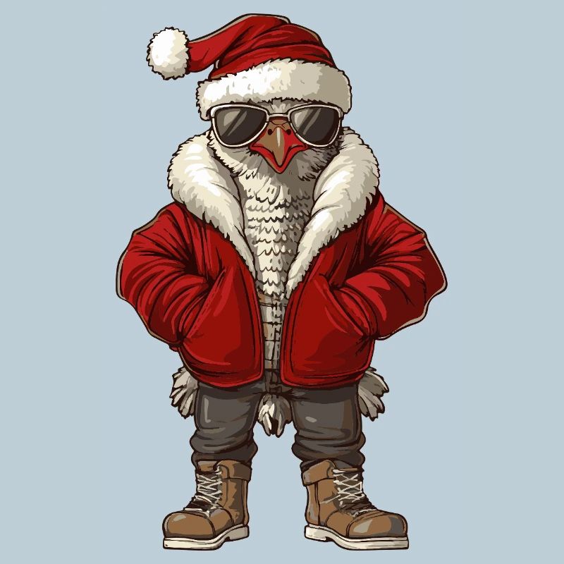 Dinde Noël Hiver