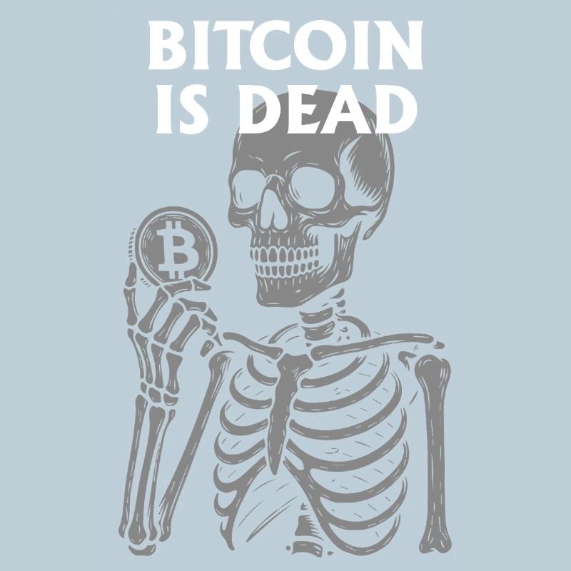 Bitcoin ist ein totes Skelett