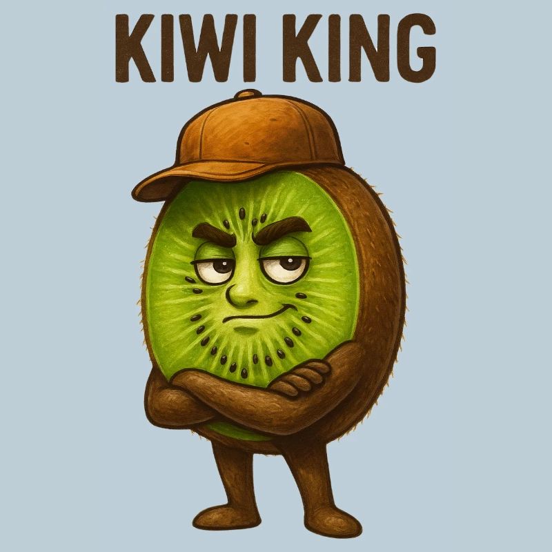 Kiwi King with Hat