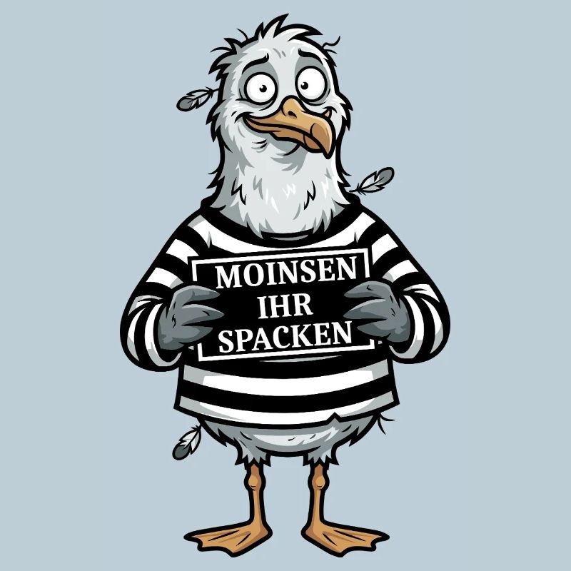 Freche Möwe Spruch Norddeutscher Humor