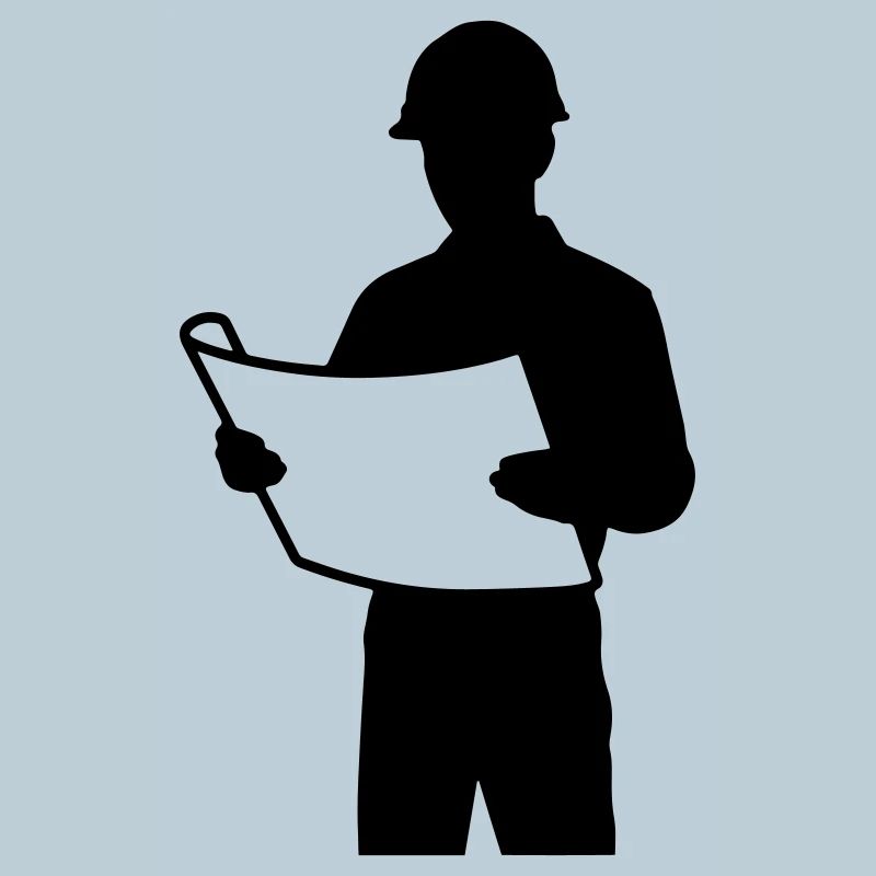 Architect T-shirt - Engineer Blueprint Design