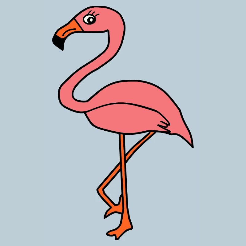 Flamingos Vogel Vögelchen Tiere Geschenk