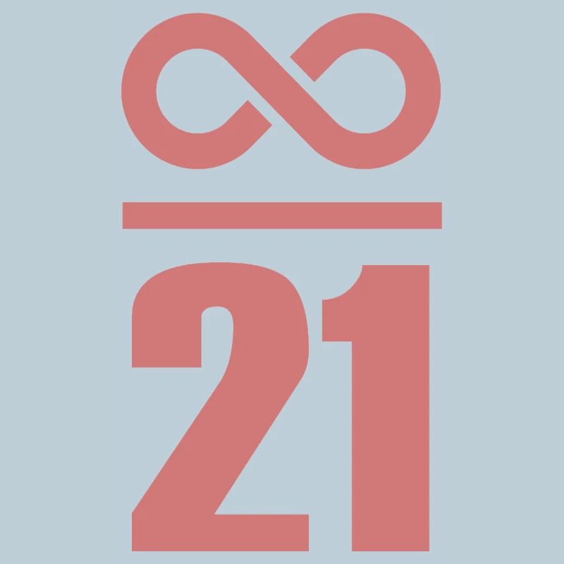 Infinite by 21 million Bitcoin Infinity