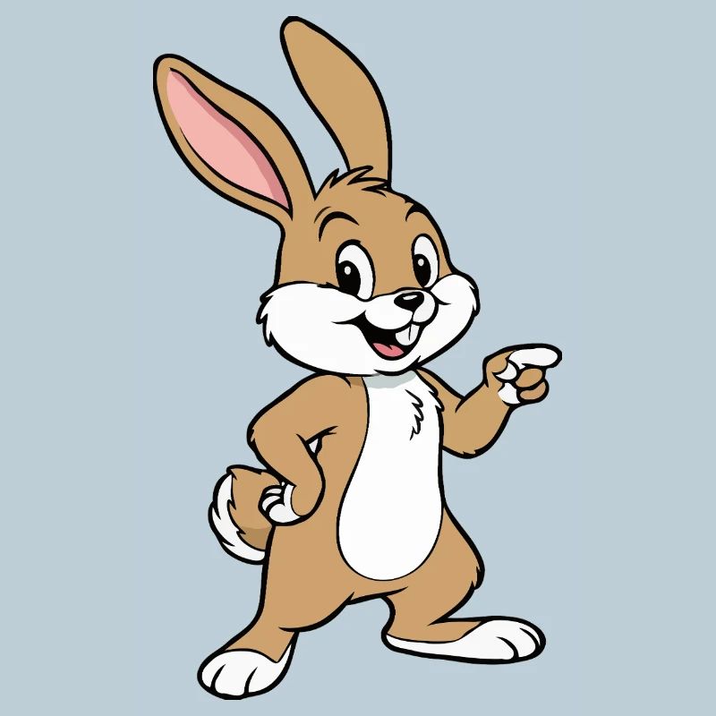 Happy Rabbit Jerry