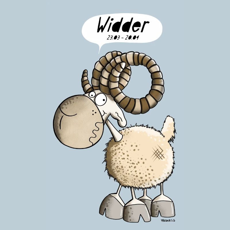 Lustiger Wilder Widder I Sternzeichen Geschenk