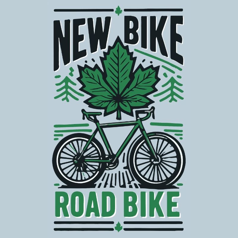 Vélo de gravier Leaf Vélo de route Design