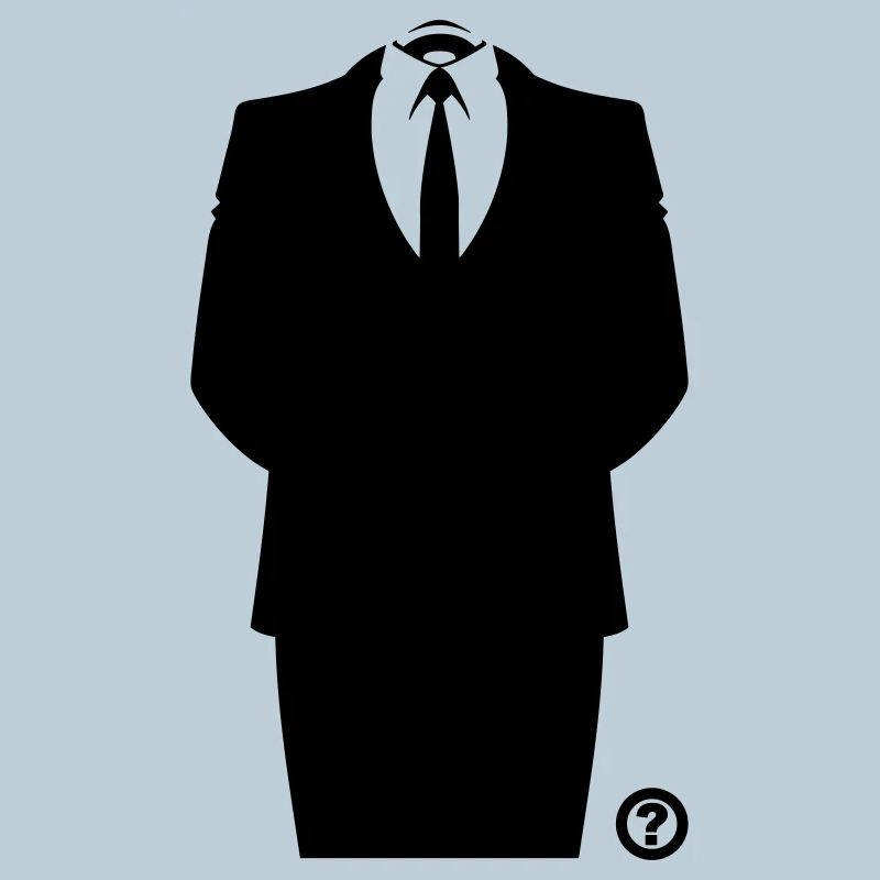 Anon Suit Hacker Mask Shirt