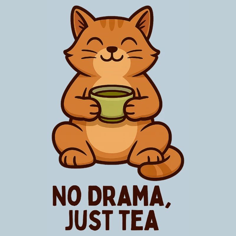Cat tea: Calm instead of drama
