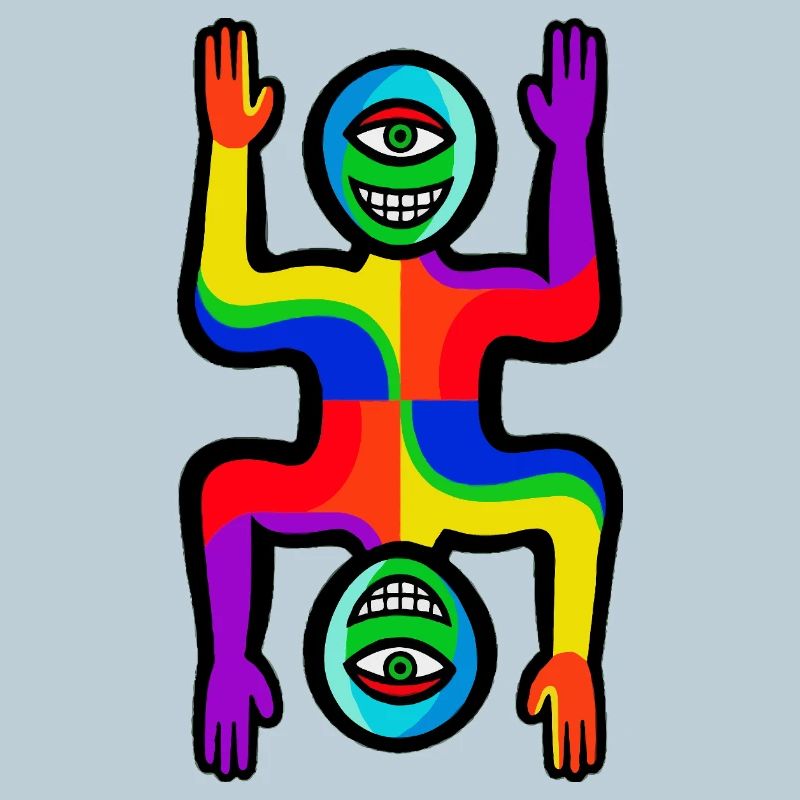 Figure de l’Arc-en-ciel à Deux Visages